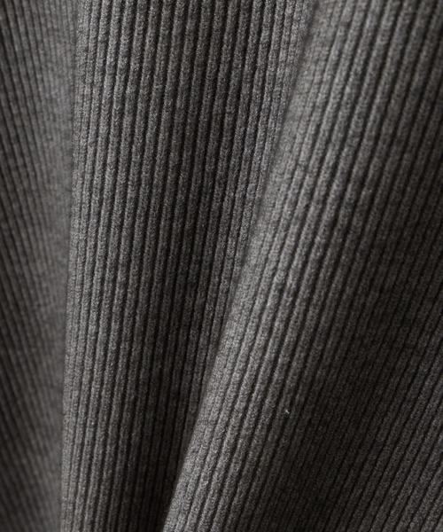 Alfred Alex（アルフレッドアレックス）の「【Alfred Alex】ヴィンテージライク ラバースプレー加工 オーバーサイズリブニット（ニット/セーター・メンズ・ブラック/ネイビー/レッド/グレー・L/M）」の11枚目の写真