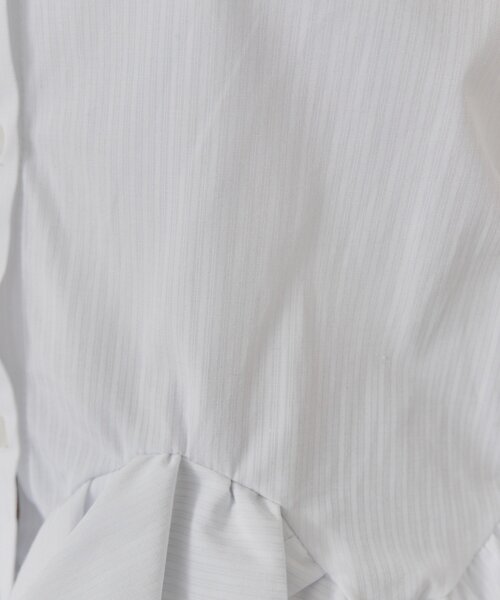 mystic（ミスティック）の「【新色ホワイト/ピンク/ブルー2】ウェーブフリルブラウス（シャツ/ブラウス・レディース・オフホワイト/ブルー/ホワイト/ピンク/ブルー系その他2・FREE）」の17枚目の写真