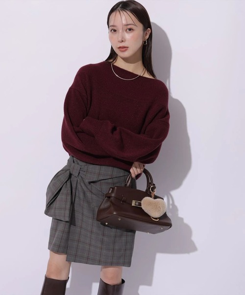 アクアオフショルニット（ニット/セーター）｜Mystrada（マイ