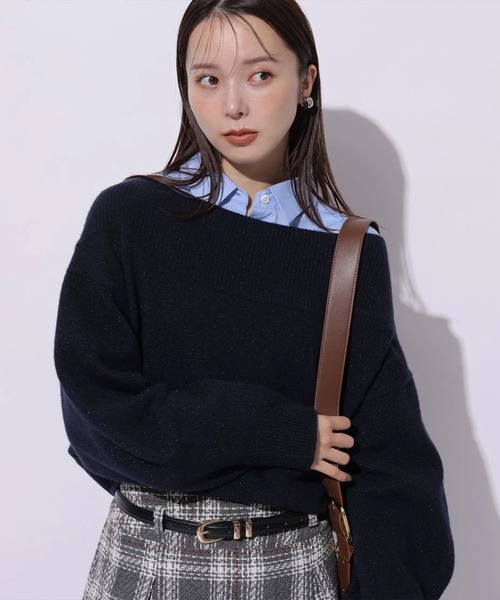 新品 未使用 マイストラーダ アクアケーブルポロニット スタッフコーディネート】アクアケーブルポロニット｜chie｜Mystrada