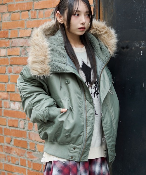 セール】WEGO/【25年秋冬新作】N2B（ミリタリージャケット）｜WEGO