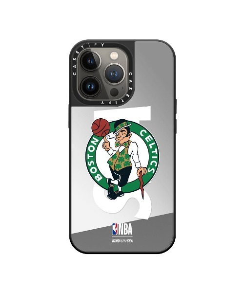 NBA×WDS×Casetify (CELTICS) MagSafe Mirror（スマホケース/カバー