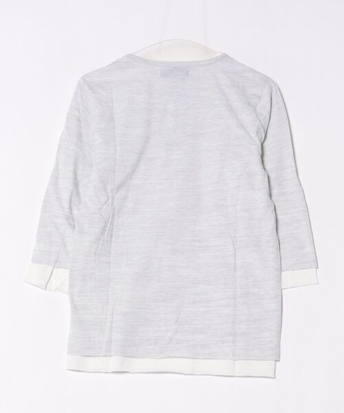 ARCHIVER(アーカイバ)の「【RES】アンサンブルVネック7分袖Tシャツ(Tシャツ/カットソー・レディース・ホワイト・LARGE/MEDIUM/X-LARGE)」の12枚目の写真