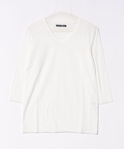 ARCHIVER(アーカイバ)の「【RES】アンサンブルVネック7分袖Tシャツ(Tシャツ/カットソー・レディース・ホワイト・LARGE/MEDIUM/X-LARGE)」の13枚目の写真