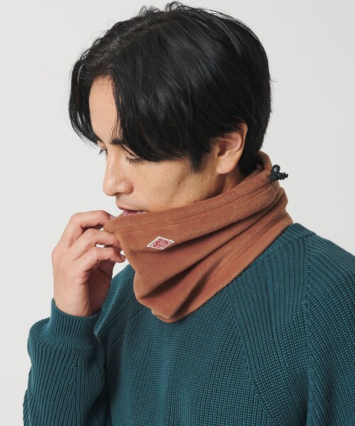 DANTON(ダントン)の「<DANTON>ネック ウォーマー(ネックウォーマー/スヌード・メンズ・ライトグレー/オレンジ/ダークグレー/ブラック・FREE)」の1枚目の写真