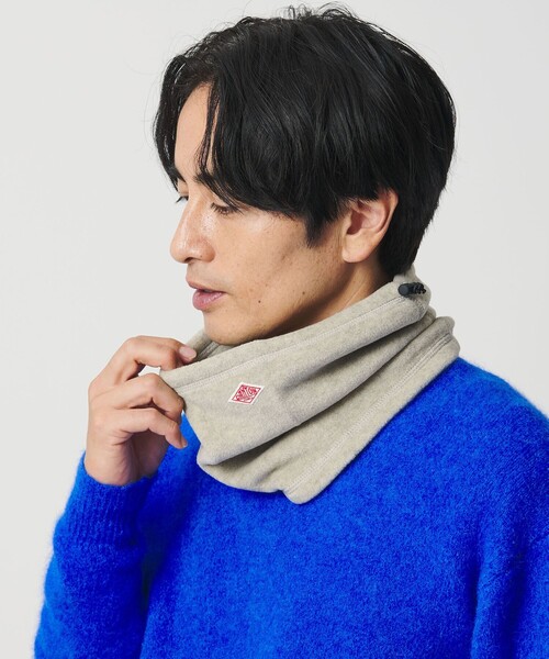 DANTON(ダントン)の「<DANTON>ネック ウォーマー(ネックウォーマー/スヌード・メンズ・ライトグレー/オレンジ/ダークグレー/ブラック・FREE)」の3枚目の写真