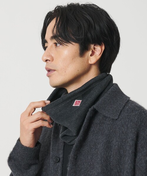 DANTON(ダントン)の「<DANTON>ネック ウォーマー(ネックウォーマー/スヌード・メンズ・ライトグレー/オレンジ/ダークグレー/ブラック・FREE)」の4枚目の写真
