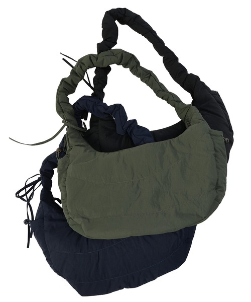 WOODENDOLL(ウッディンドール)の「WOODENDOLL (ウッディンドール) シャーリング シュリンク ショルダーバッグ ハンドバッグ(ショルダーバッグ・メンズ・カーキ/ブラック/ネイビー・-)」の6枚目の写真