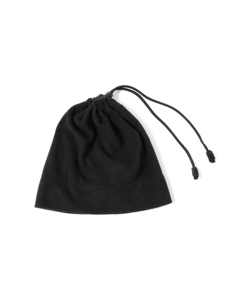 BAL（バル）の「BAL / FLEECE 2WAY NECK BEANIE（ニットキャップ/ビーニー・メンズ・ブラック・ONE SIZE）」の4枚目の写真