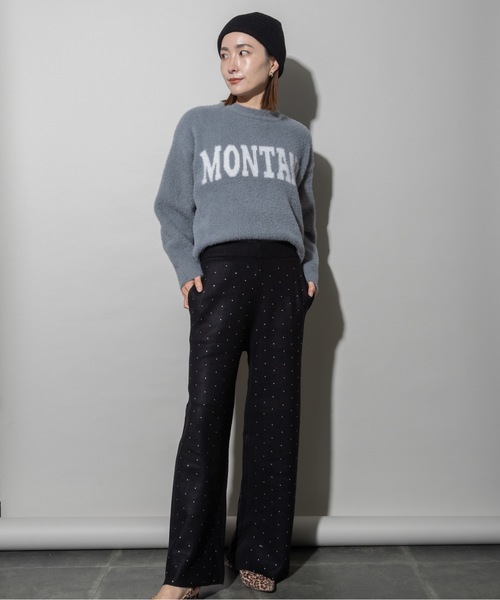 lodie(ロディ)の「スパンコール ニットパンツ(その他パンツ・レディース・ブラック/グレー・FREE)」の16枚目の写真