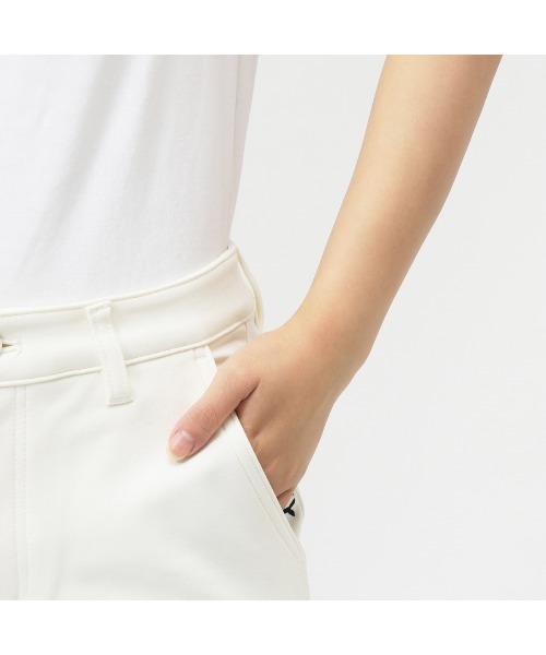 Jack Bunny!!（ジャックバニー）の「ジャックバニー  2WAYストレッチツイル ロングパンツ（その他パンツ・レディース・ブラック/ホワイト・S/M/L）」の6枚目の写真