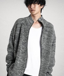 NO ID.（ノーアイディ）の「【NO ID.】Asymmetry Drivers Knit Cardigan / アシンメトリー ドライバーズ ニット カーディガン（ニット/セーター）」