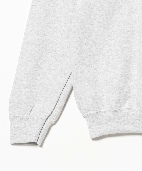 TOKYO CULTUART by BEAMS（トウキョウカルチャートバイビームス）の「勝山八千代 / 刺繍 Crew Sweat（スウェット・レディース・ライトグレー/ネイビー・SMALL/MEDIUM/LARGE/X-LARGE）」の10枚目の写真