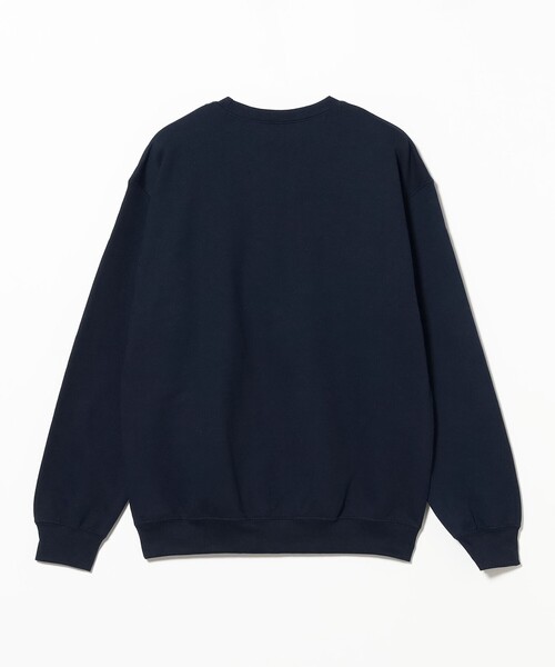TOKYO CULTUART by BEAMS（トウキョウカルチャートバイビームス）の「勝山八千代 / 刺繍 Crew Sweat（スウェット・レディース・ライトグレー/ネイビー・SMALL/MEDIUM/LARGE/X-LARGE）」の5枚目の写真