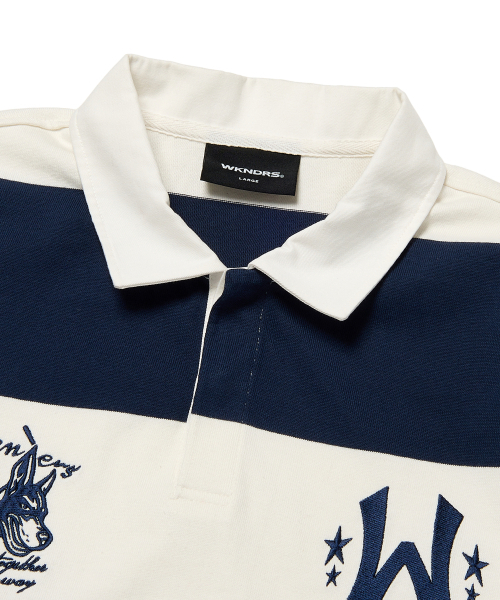 WKNDRS（ウィーキャンドース）の「BOUTIQUE RUGBY PIQUE (NAVY)（Tシャツ/カットソー・レディース・その他・MEDIUM/LARGE/X-LARGE）」の12枚目の写真