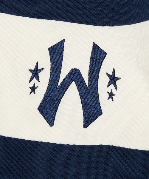 WKNDRS（ウィーキャンドース）の「BOUTIQUE RUGBY PIQUE (NAVY)（Tシャツ/カットソー・レディース・その他・MEDIUM/LARGE/X-LARGE）」の9枚目の写真