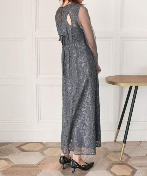 ANDRESD オケージョン　結婚式 DONOBAN（ドノバン） ドレス 「ANDRESD」flocky dot dress 結婚式