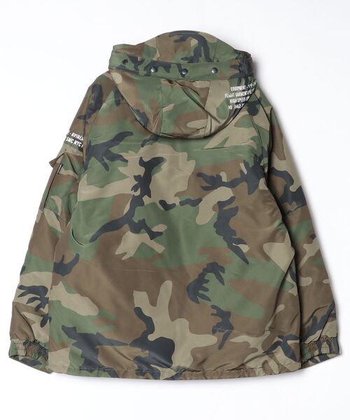 AVIREX（アヴィレックス）の「TYPE ECWCS DOWN JACKET / タイプ エクワックス ダウンジャケット / AVIREX / アヴィレックス（ダウンジャケット/コート・メンズ・ブラック/オリーブ/グリーン系カモフラージュ・XX-LARGE/MEDIUM/X-LARGE/LARGE）」の13枚目の写真