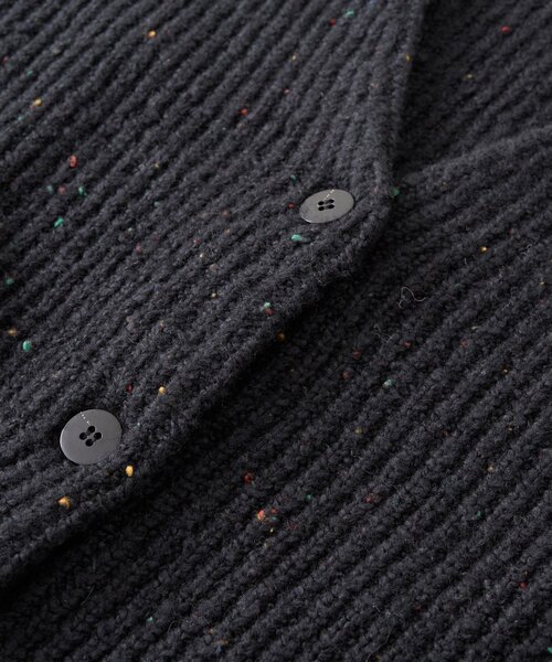 RIVE DROITE（リヴドロワ）の「【キャッチーな素材感】ブークレーヤーンカーディガン（カーディガン/ボレロ・レディース・ピンク/グレー/ブラック・FREE）」の10枚目の写真