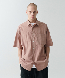 MUSINSA STANDARD（ムシンサスタンダード）の「City Leisure CN Oversized Short Sleeve Shirt [Desert Pink]（シャツ/ブラウス）」
