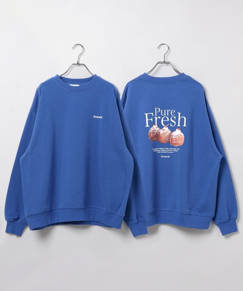 LEPSIM(レプシィム)の「【OPEN記念/Cream D×LEPSIM】アソートスウェット 605702(スウェット・レディース・ブルー/グレー/チャコールグレー・FREE)」の8枚目の写真