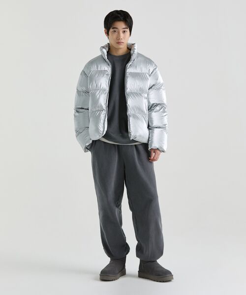 MUSINSA STANDARD（ムシンサスタンダード）の「ピグメントワイドスウェットパンツ[チャコールグレー]（スウェットパンツ・メンズ・その他・MEDIUM/LARGE/X-LARGE/XX-LARGE）」の8枚目の写真