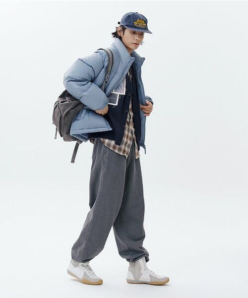 MUSINSA STANDARD（ムシンサスタンダード）の「ピグメントワイドスウェットパンツ[チャコールグレー]（スウェットパンツ・メンズ・その他・MEDIUM/LARGE/X-LARGE/XX-LARGE）」の10枚目の写真