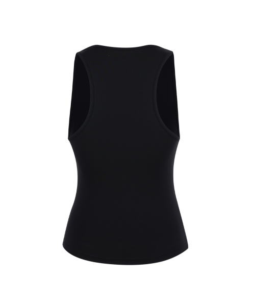 YOUHEE（ユヒ）の「BASIC U NECK SLEVELESS BLACK（Tシャツ/カットソー・レディース・その他・MEDIUM/SMALL）」の3枚目の写真