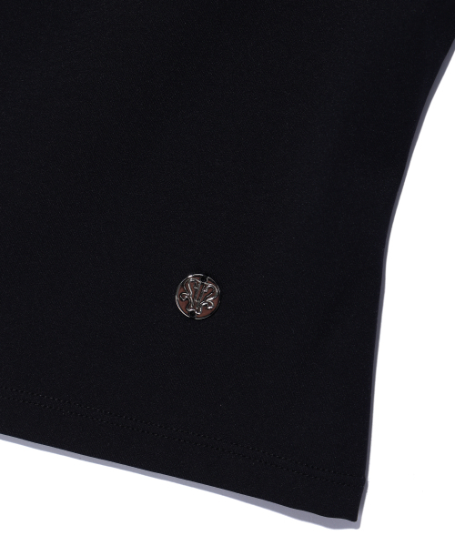 YOUHEE（ユヒ）の「BASIC U NECK SLEVELESS BLACK（Tシャツ/カットソー・レディース・その他・MEDIUM/SMALL）」の5枚目の写真