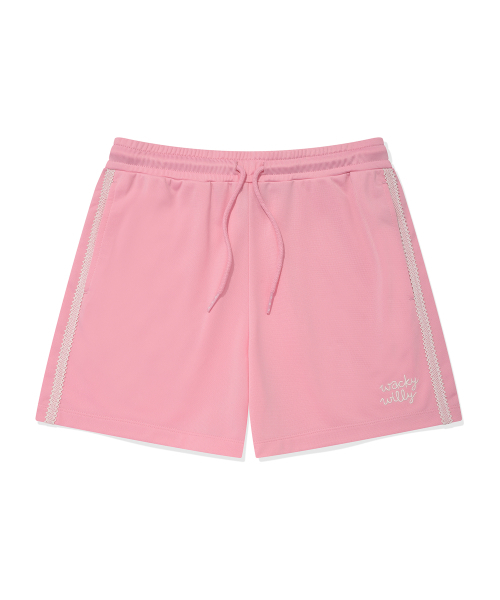 Wacky WiLLy（ワッキーウィリー）の「ウーマンズトラックショートパンツピンク（その他パンツ・レディース・その他・SMALL/MEDIUM）」の2枚目の写真