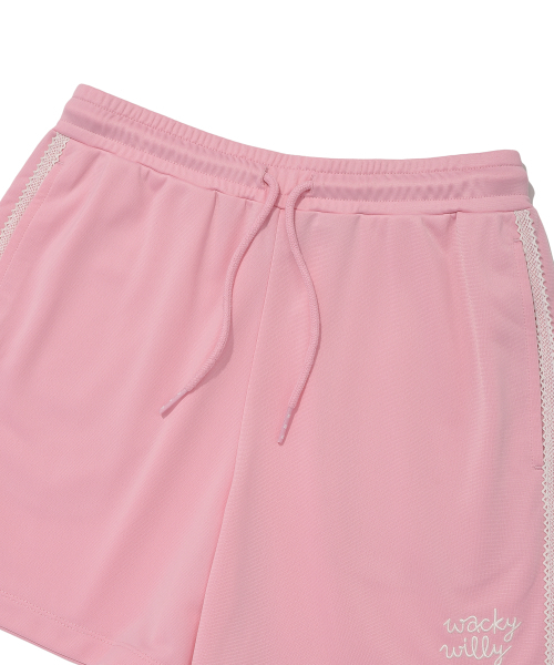 Wacky WiLLy（ワッキーウィリー）の「ウーマンズトラックショートパンツピンク（その他パンツ・レディース・その他・SMALL/MEDIUM）」の4枚目の写真