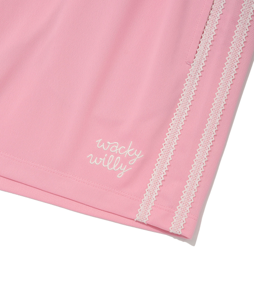Wacky WiLLy（ワッキーウィリー）の「ウーマンズトラックショートパンツピンク（その他パンツ・レディース・その他・SMALL/MEDIUM）」の5枚目の写真
