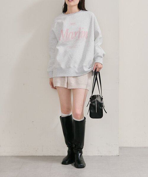 mystic（ミスティック）の「プレート付きニットパンツ（その他パンツ・レディース・アイボリー/グレー/ベージュ・FREE）」の11枚目の写真