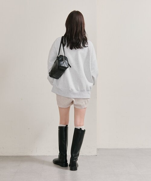 プレート付きニットパンツ（その他パンツ）｜mystic（ミスティック）の