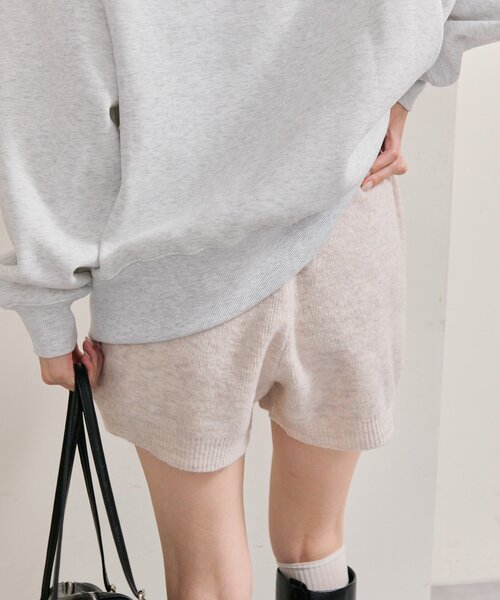 mystic（ミスティック）の「プレート付きニットパンツ（その他パンツ・レディース・アイボリー/グレー/ベージュ・FREE）」の15枚目の写真