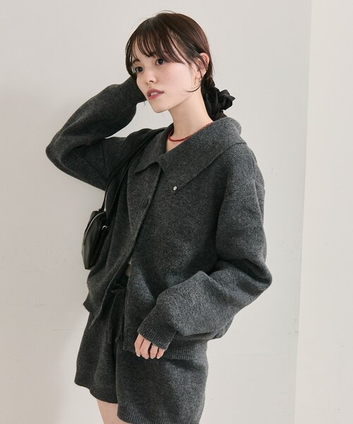 mystic（ミスティック）の「プレート付きニットパンツ（その他パンツ・レディース・アイボリー/グレー/ベージュ・FREE）」の20枚目の写真