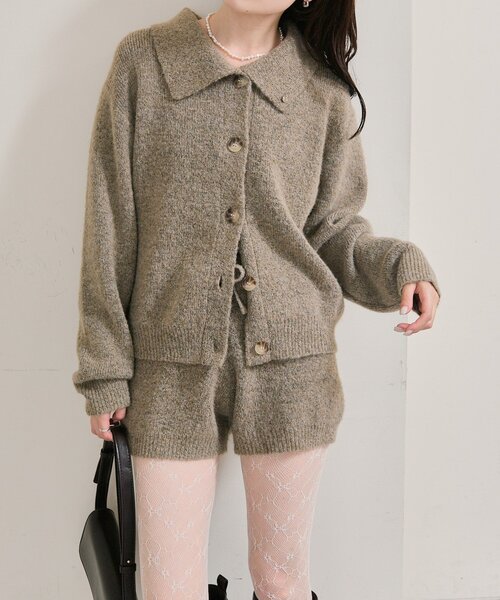 セール】プレート付きニットパンツ（その他パンツ）｜mystic