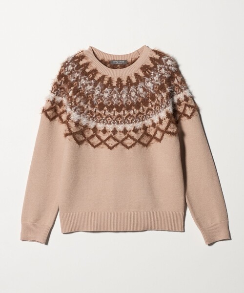 セール】フェザー ノルディックニット ‐ウォッシャブル‐＜A DAY IN THE