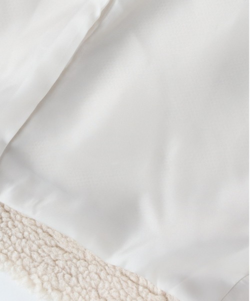 Right-on（ライトオン）の「【HONEYSUCKLE ROSE】マルチWAYボアジャケット (保温性/リラックスシルエット/軽量デザイン/トレンド感)（その他アウター・レディース・ブラウン/ライトベージュ・L/M）」の8枚目の写真