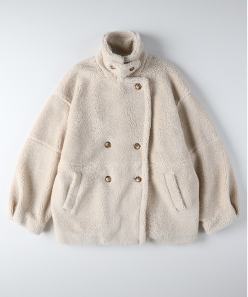 セール】【HONEYSUCKLE ROSE】マルチWAYボアジャケット (保温性