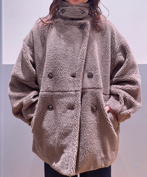 セール】【HONEYSUCKLE ROSE】マルチWAYボアジャケット (保温性