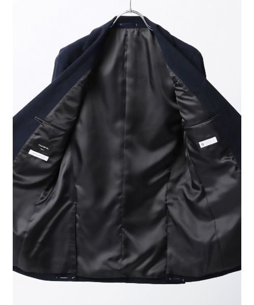 SUIT SQUARE(スーツスクエア)の「スマみえジャケット ウォッシャブル ストレッチ CROSS MOVA コーデュロイ(テーラードジャケット・メンズ・ネイビー・LL/3L/SS/S/M/L)」の7枚目の写真