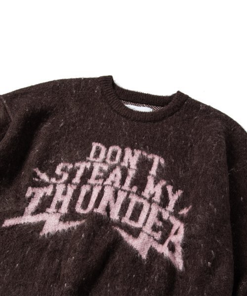 SUPERSUB(スーパーサブ)の「THUNDER ブラシドニット - ブラウン(ニット/セーター・レディース・その他・LARGE/MEDIUM)」の21枚目の写真