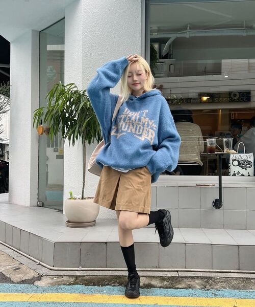 SUPERSUB(スーパーサブ)の「THUNDER ブラシドニット - ブラウン(ニット/セーター・レディース・その他・LARGE/MEDIUM)」の16枚目の写真