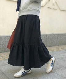 裾フリルスカート