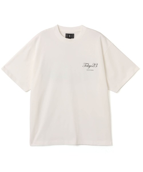 TOKYO 23(トウキョウニジュウサン)の「TOKYO 23 Emblem T-shirt / トウキョウ 23 エンブレム ティーシャツ(Tシャツ/カットソー・メンズ・ブラック/ホワイト/カモフラージュ・S/M/L/XL/XXL)」の2枚目の写真