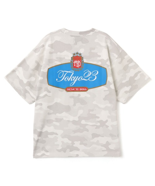 TOKYO 23(トウキョウニジュウサン)の「TOKYO 23 Emblem T-shirt / トウキョウ 23 エンブレム ティーシャツ(Tシャツ/カットソー・メンズ・ブラック/ホワイト/カモフラージュ・S/M/L/XL/XXL)」の7枚目の写真
