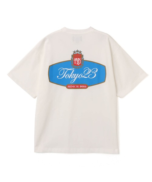 TOKYO 23(トウキョウニジュウサン)の「TOKYO 23 Emblem T-shirt / トウキョウ 23 エンブレム ティーシャツ(Tシャツ/カットソー・メンズ・ブラック/ホワイト/カモフラージュ・S/M/L/XL/XXL)」の11枚目の写真