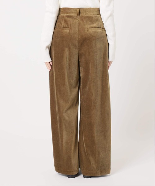 journal standard L'essage（ジャーナルスタンダードレサージュ）の「《追加4》ストレッチコーデュロイ 2タックパンツ（その他パンツ・レディース・ブラウン系その他・36/38/40）」の18枚目の写真