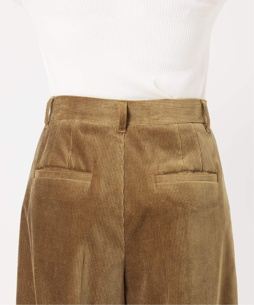 journal standard L'essage（ジャーナルスタンダードレサージュ）の「《追加4》ストレッチコーデュロイ 2タックパンツ（その他パンツ・レディース・ブラウン系その他・36/38/40）」の3枚目の写真